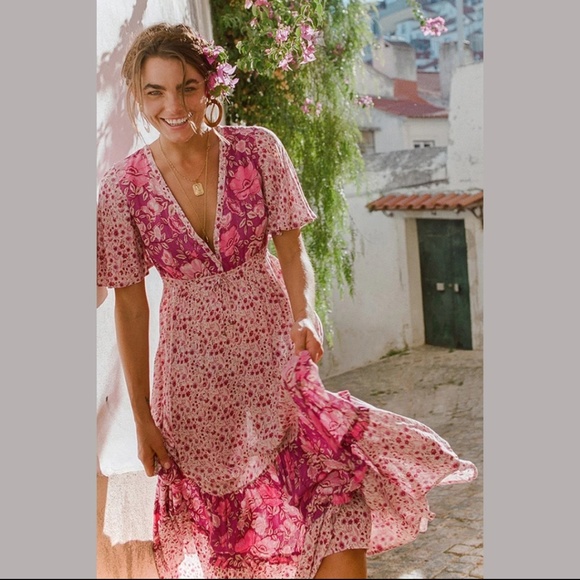 Dresses & Skirts - Purple Boho Gown